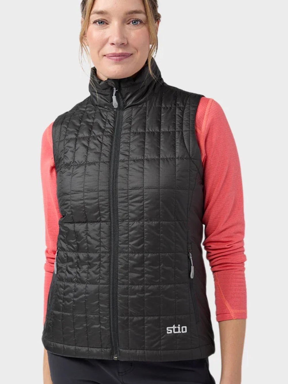 Stio Women's Azura Black Quilted Insulated Vest XS